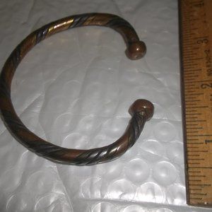 Vintage brass cuff